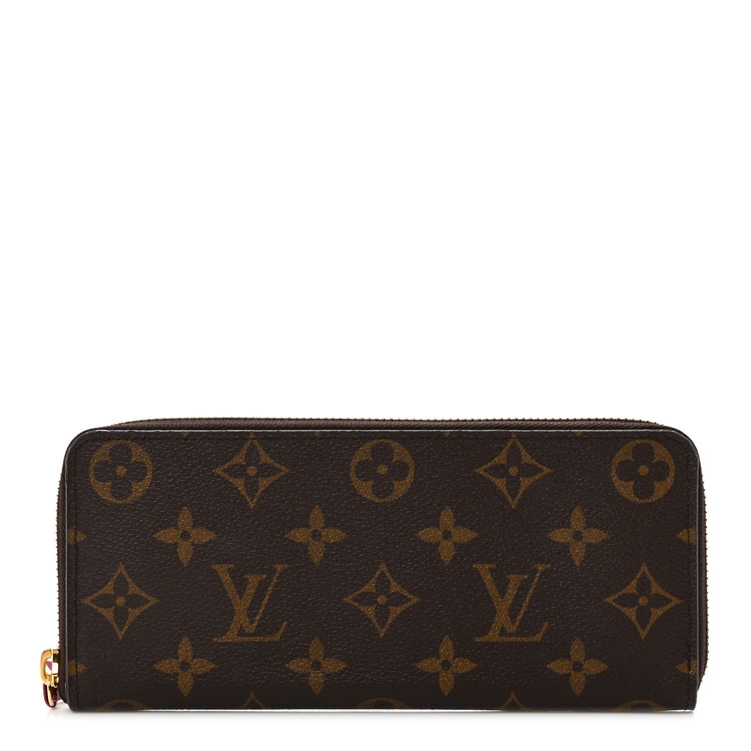 Louis Vuitton Monogram Clemence Wallet Fuchsia 1 of 7