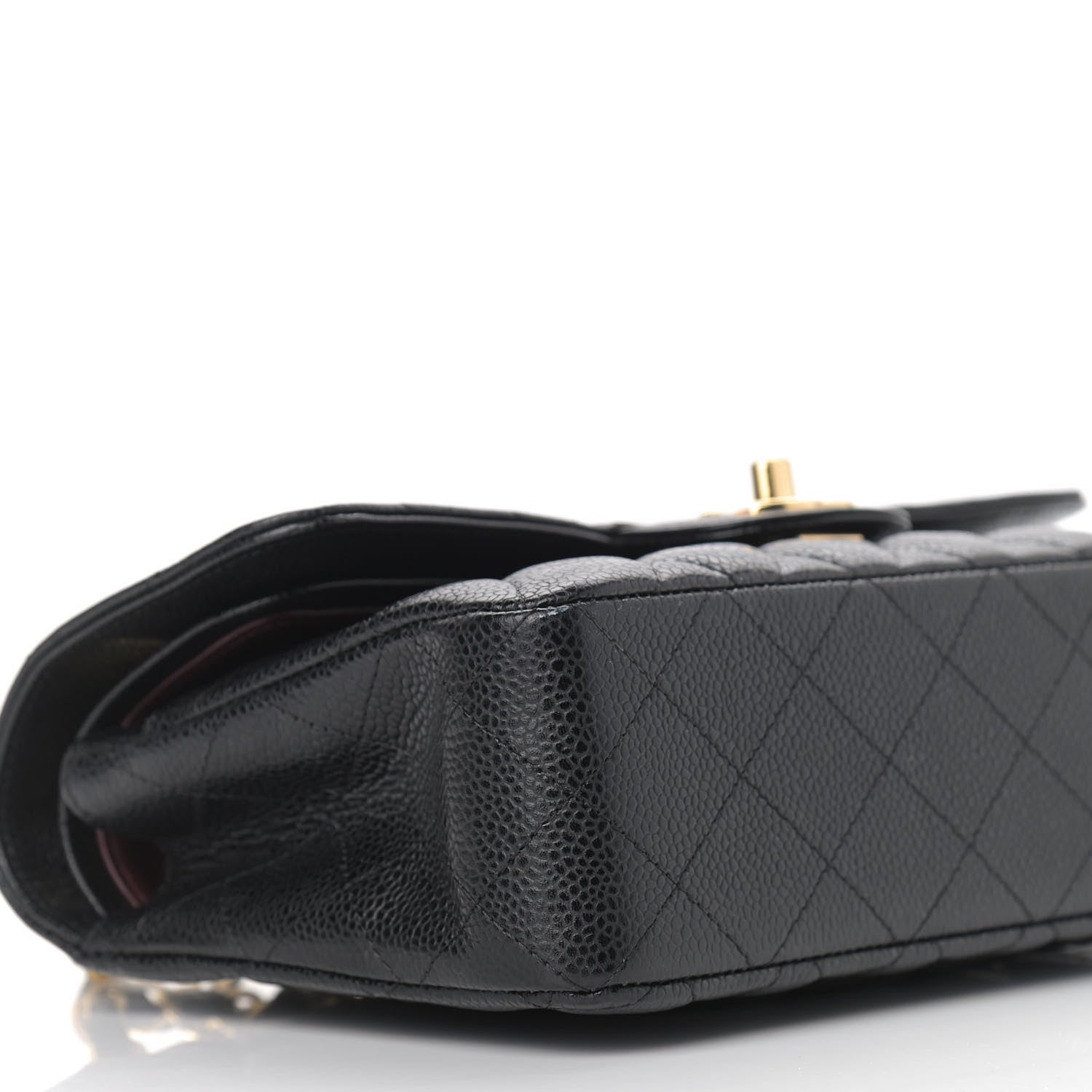 Chanel Caviar Quilted Small Double Flap Black 8 of 10