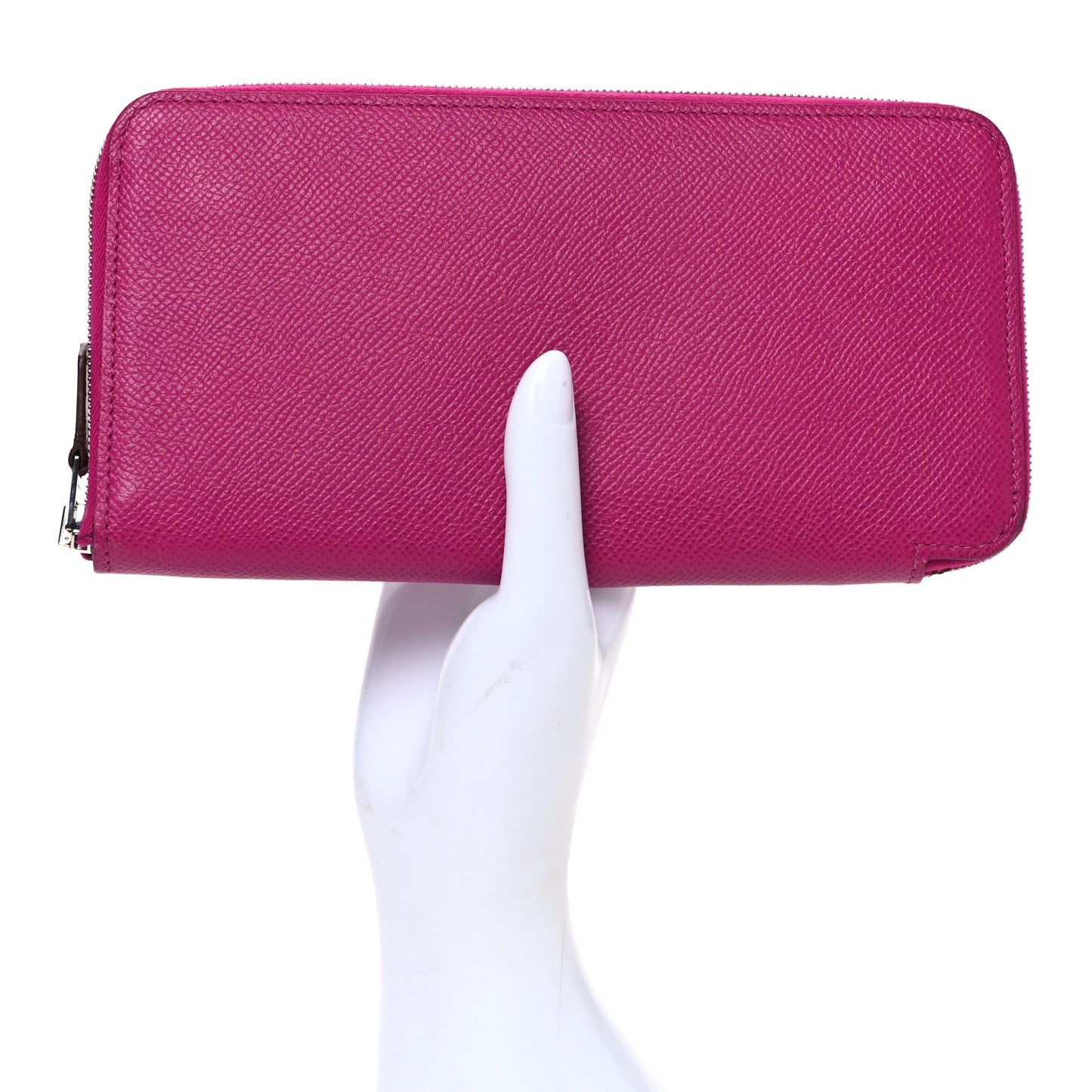 Epsom Silk'In Wallet Rose Pourpre Bleu Lin
