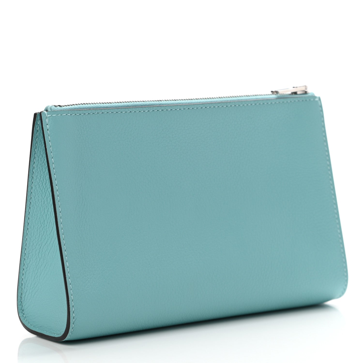 Hermes Evercolor Verso Zipengo PM Toiletry Pouch Bleu Atoll Bleu Saphir 3 of 8