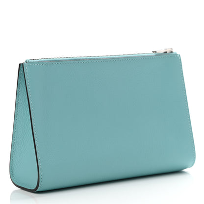 Hermes Evercolor Verso Zipengo PM Toiletry Pouch Bleu Atoll Bleu Saphir 3 of 8