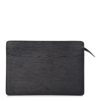 Louis Vuitton Epi Pouchette Homme Black 1 of 12