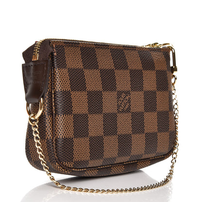 Louis Vuitton Damier Ebene Mini Pochette Accessories 3 of 8