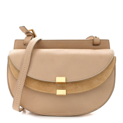 Chloe Calfskin Mini Georgia Crossbody Bag Beige 1 of 17
