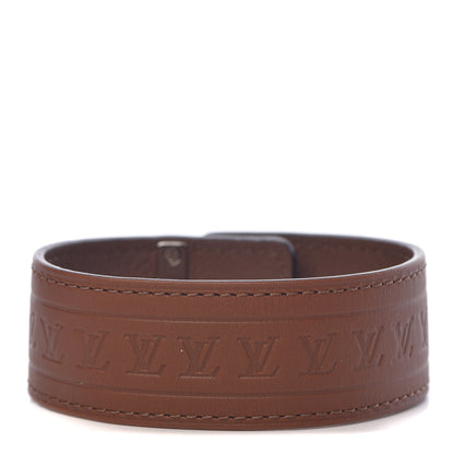 Louis Vuitton Calfskin Monogram Cuff 1 of 5