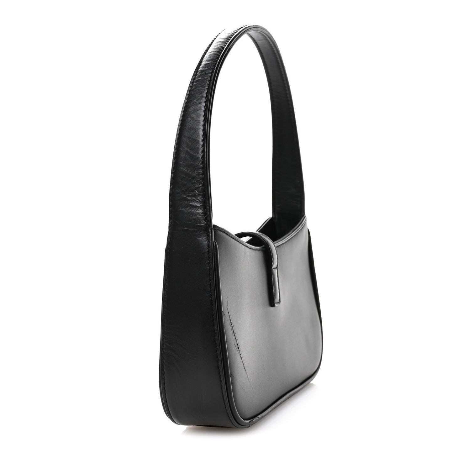 Smooth Calfskin Le 5 A 7 Mini Hobo Black