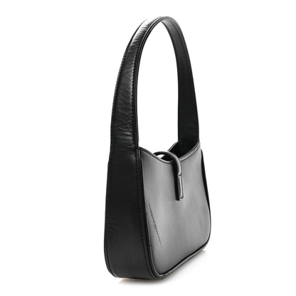 Saint Laurent Smooth Calfskin Le 5 A 7 Mini Hobo Black 3 of 12