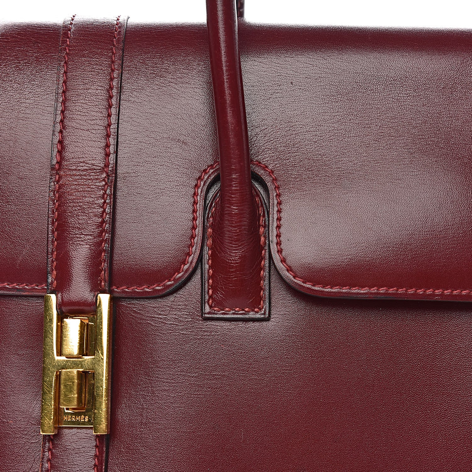 Hermes Box Drag 26 Rouge H 9 of 13