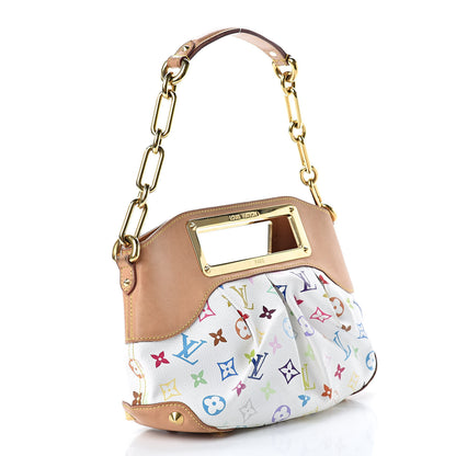 Louis Vuitton Monogram Multicolor Judy PM White 3 of 14