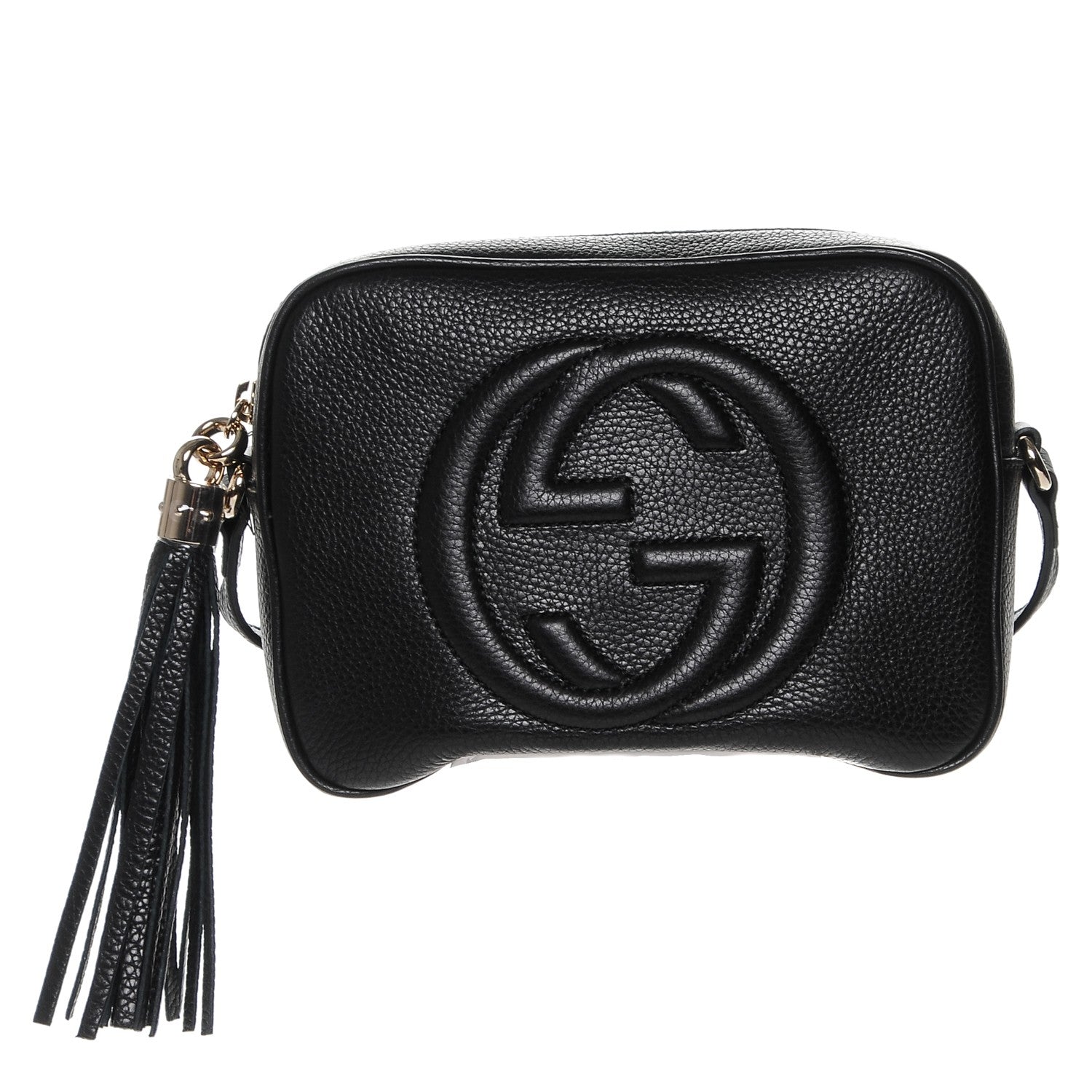 Gucci Pebbled Calfskin Small Soho Disco Bag Black 1 of 6