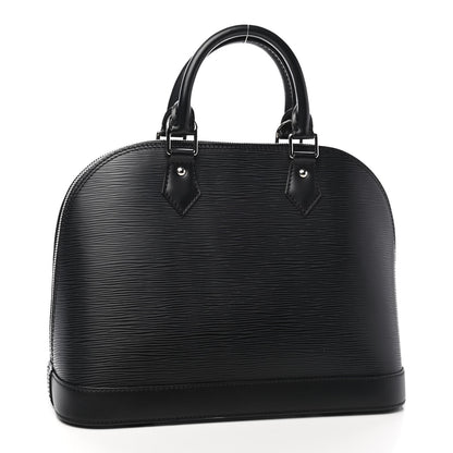 Louis Vuitton Epi Alma PM Black 3 of 10