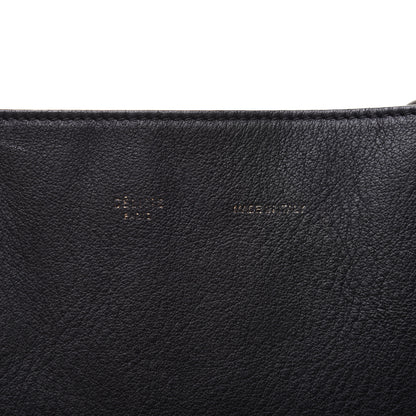 Celine Soft Grained Calfskin Small Belt Cabas Phantom Black 8 of 20