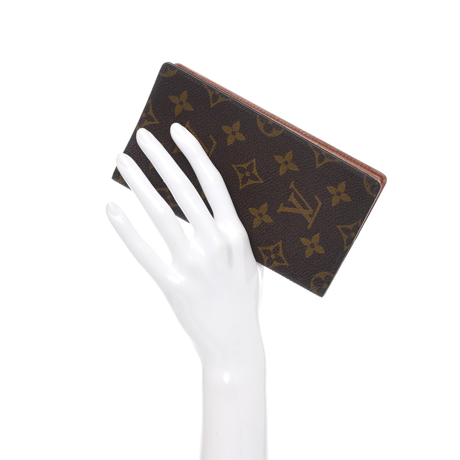 Louis Vuitton Monogram Simple Checkbook Holder Wallet Cover 2 of 7