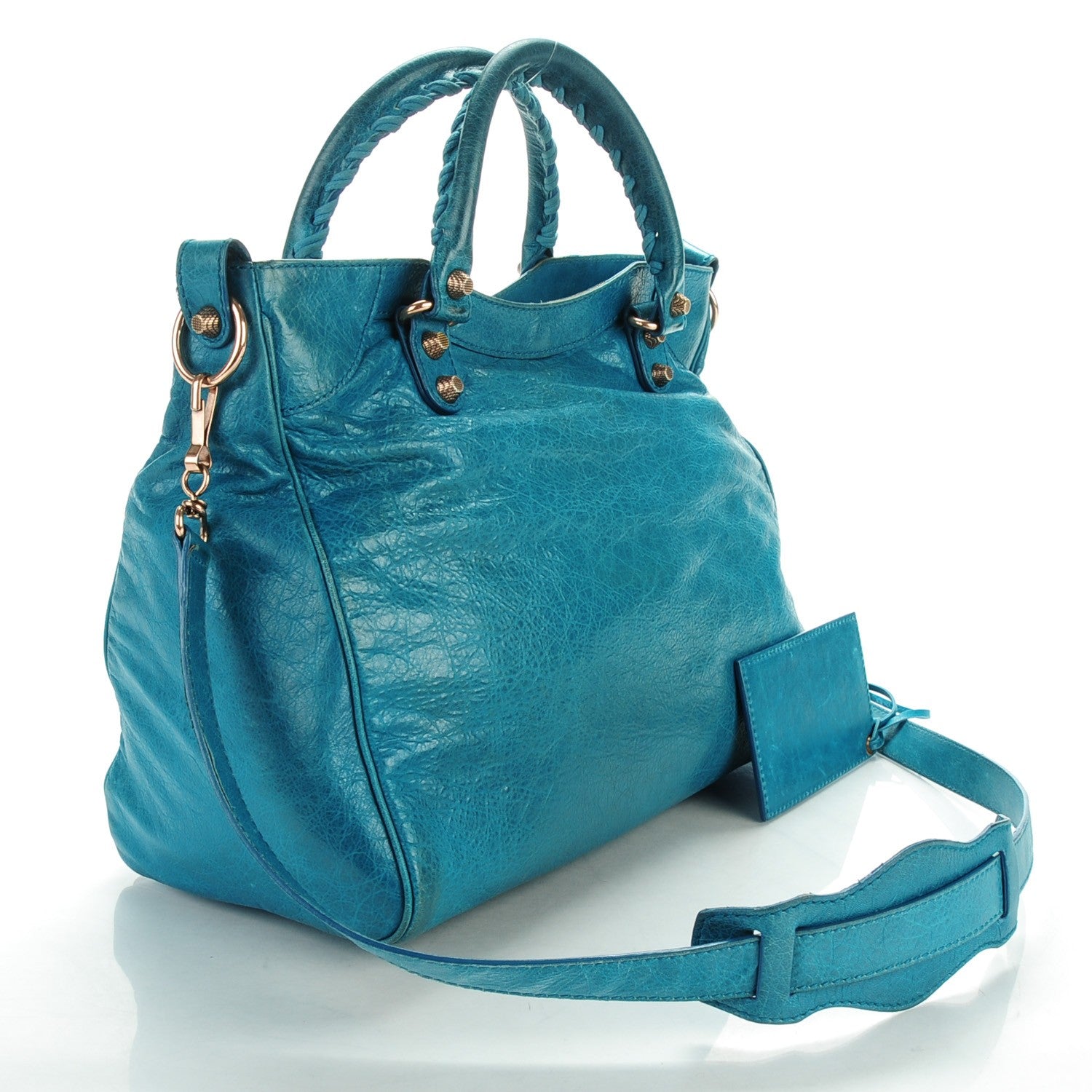 Balenciaga Agneau Giant 12 Rose Gold Hardware Velo Lagon 3 of 8