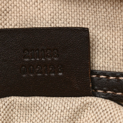 Gucci GG Supreme Monogram Small Joy Tote Dark Brown 7 of 11