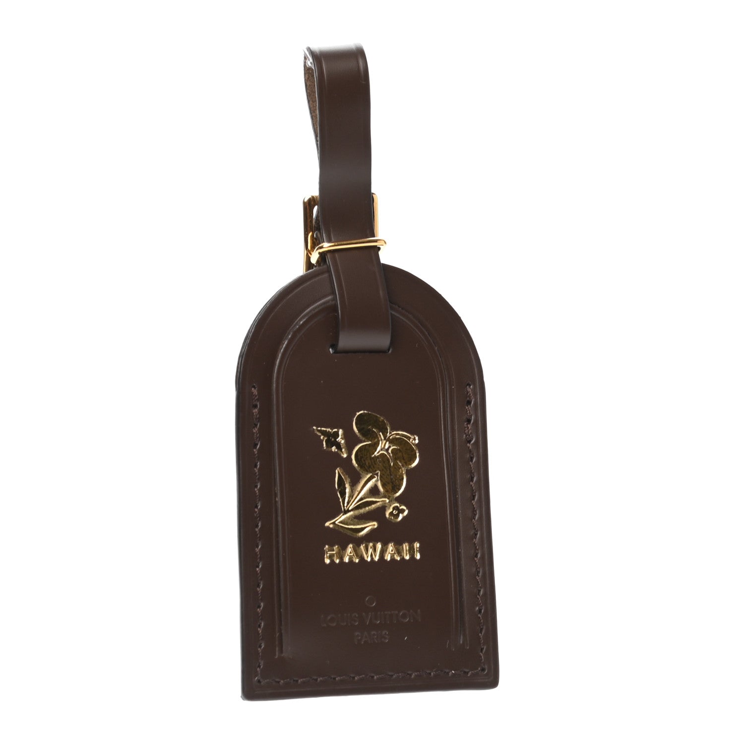Louis Vuitton Calfskin Hawaii Luggage Tag Ebene 1 of 3