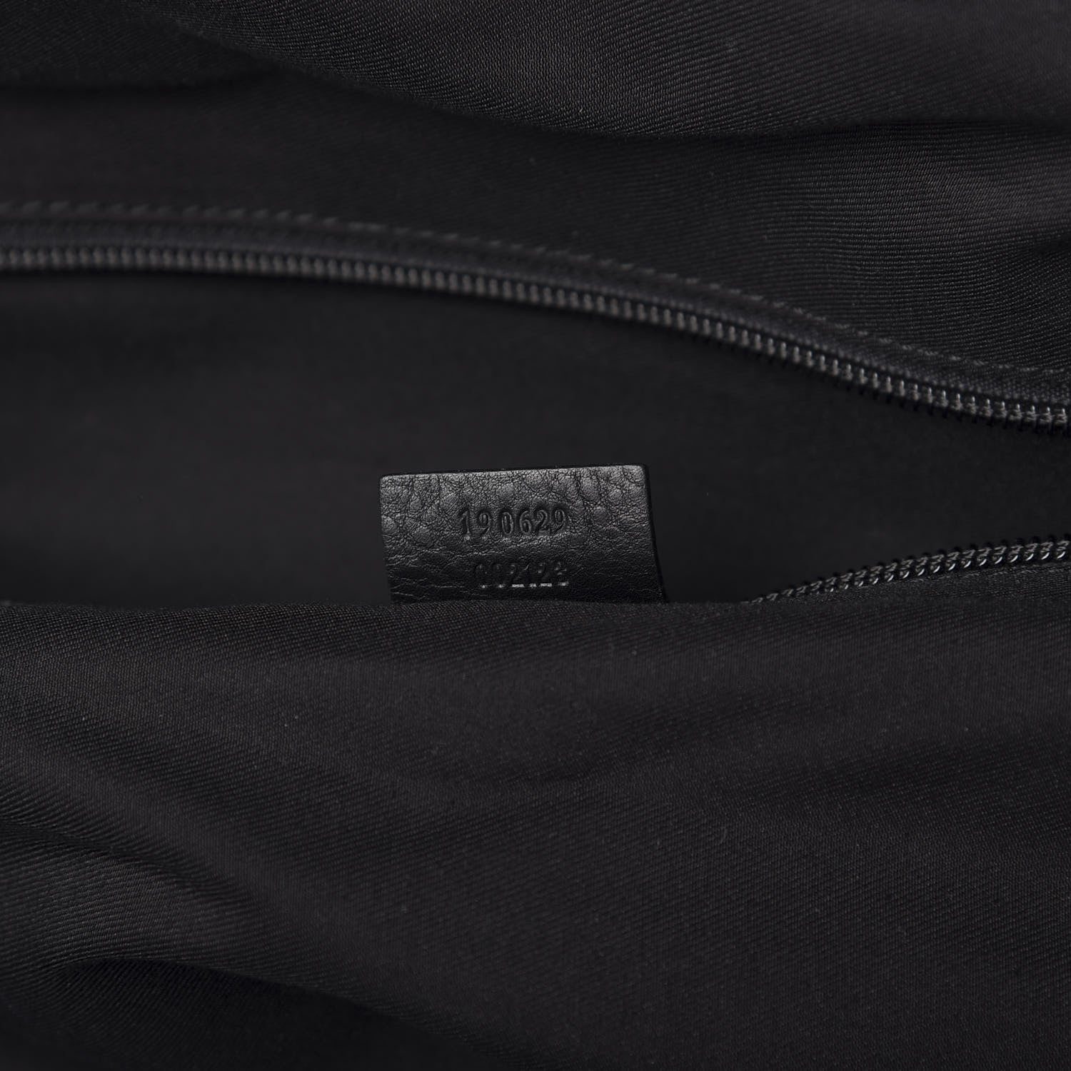 Gucci Denim Monogram Large Duffle Black 7 of 15