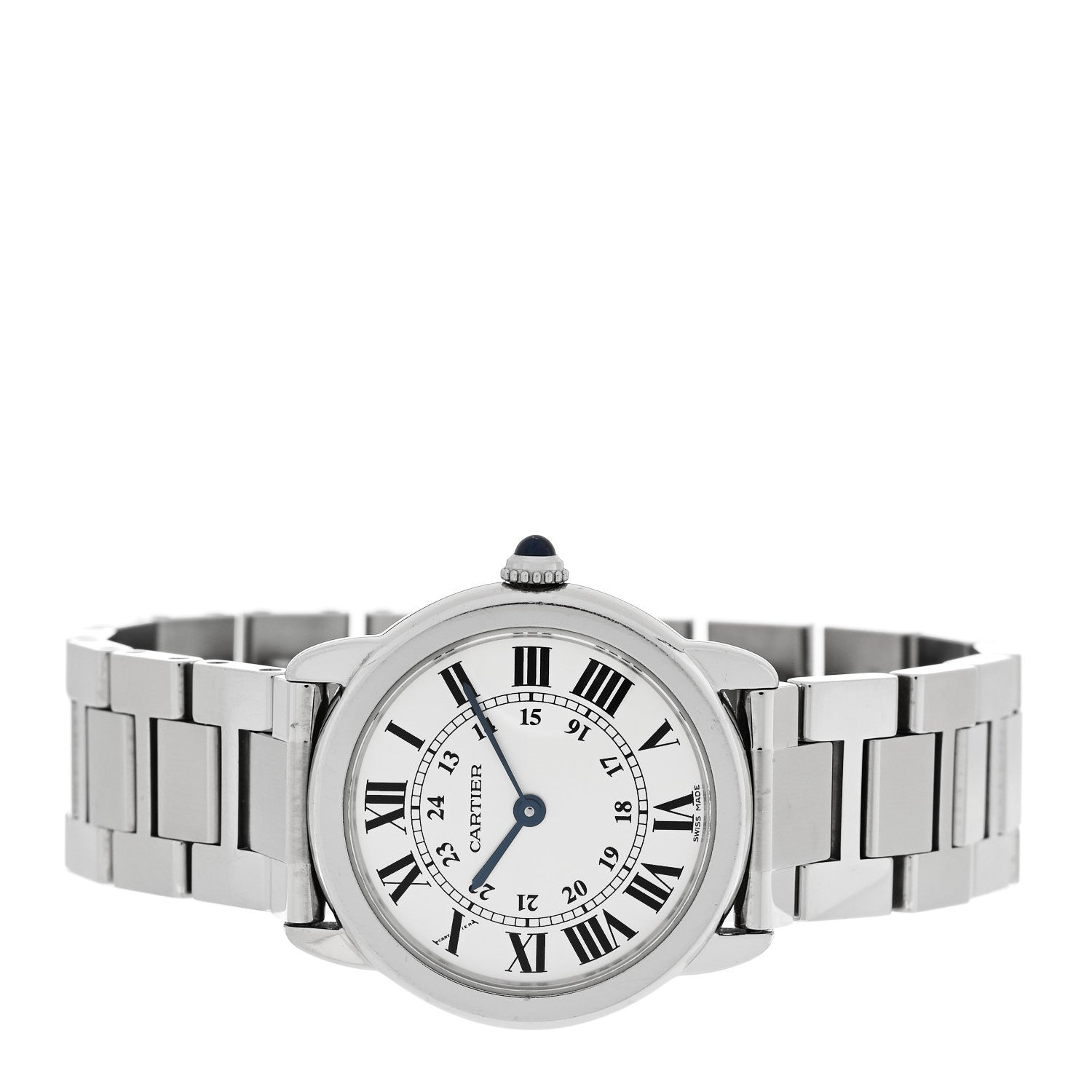 Cartier Stainless Steel 29mm Ronde Solo Quartz Watch 2 of 5
