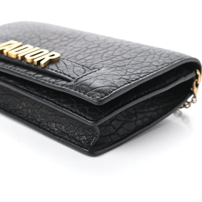 Christian Dior Canyon Grained Lambskin Dio(r)evolution Flap Bag Black 7 of 10