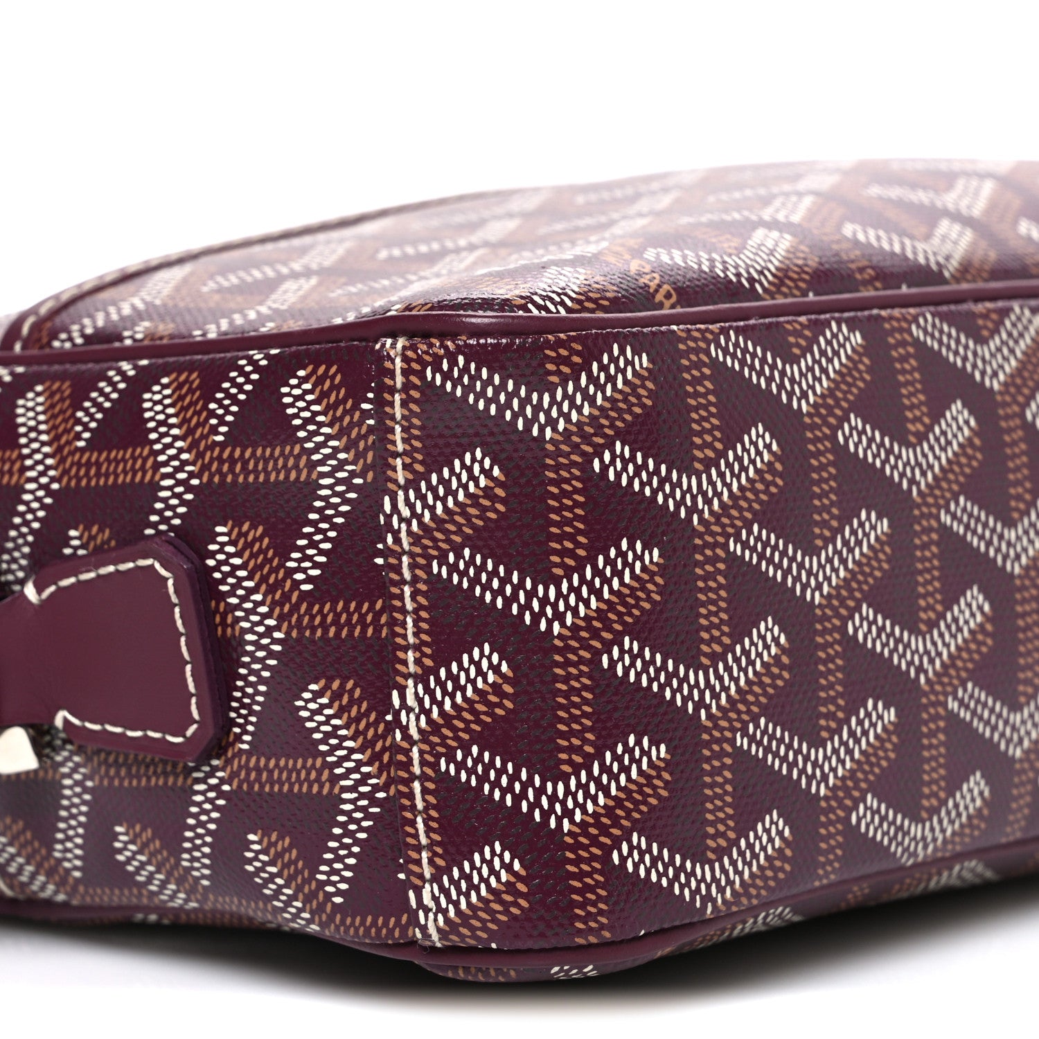 Goyard Goyardine Sac Cap Vert Burgundy 9 of 10
