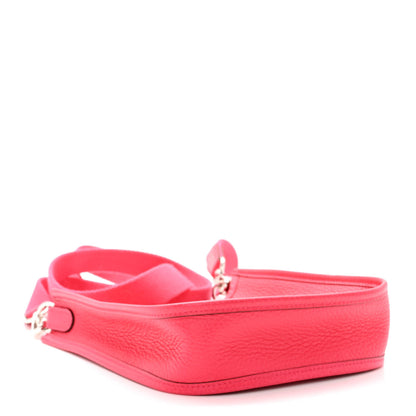 Hermes Taurillon Clemence Evelyne TPM Rose Extreme 3 of 9