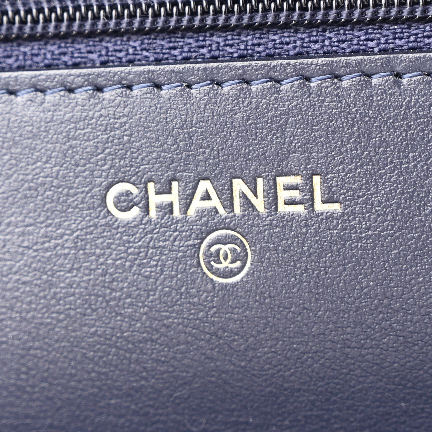 Chanel Tweed Quilted Wallet on Chain WOC Pink Blue Beige 6 of 12