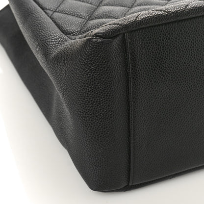Chanel Caviar Quilted Grand Shopping Tote GST Black 9 of 10