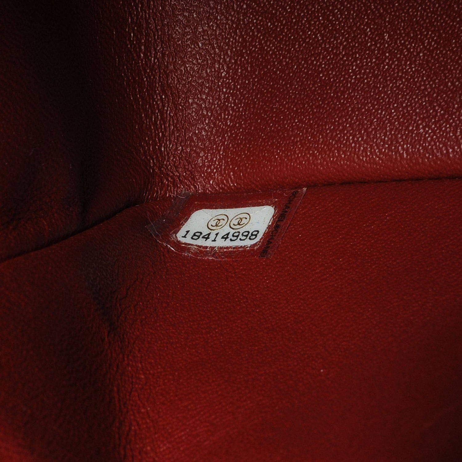 Chanel Lambskin Quilted Mini Square Flap Red 8 of 8