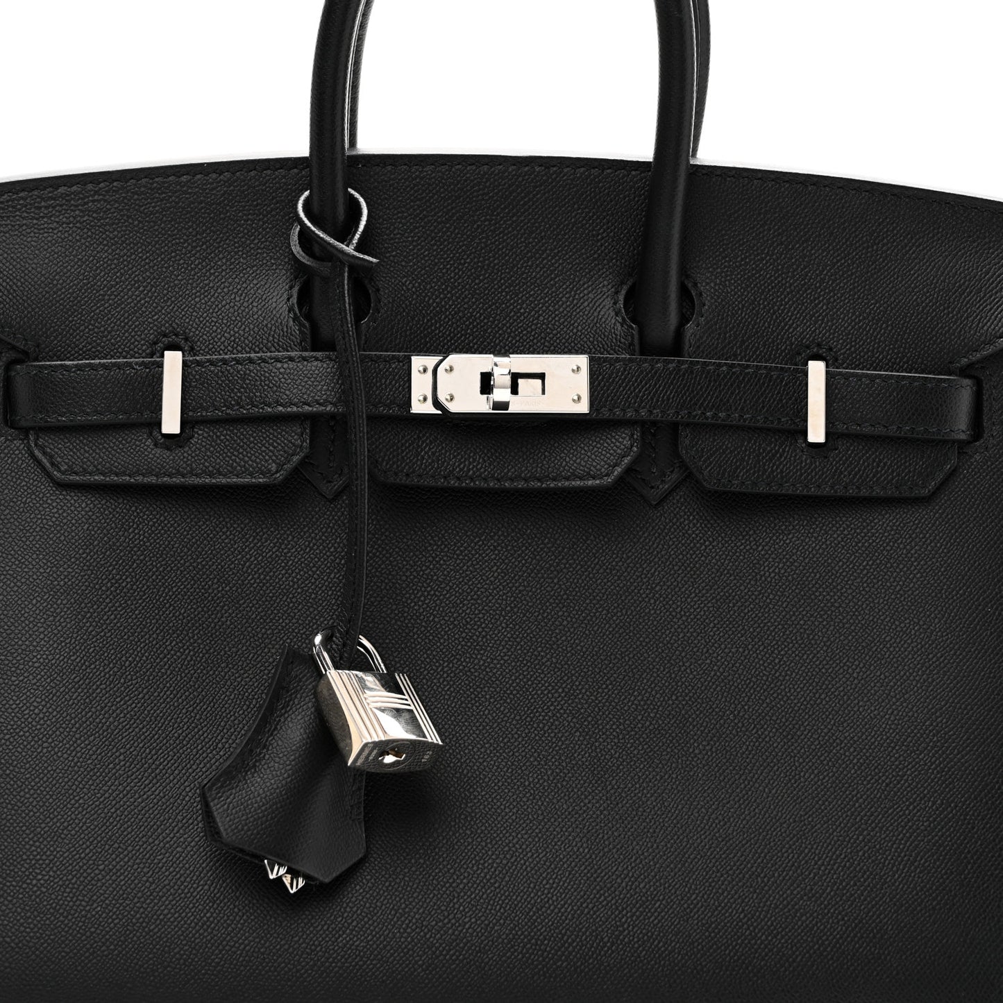 Epsom Birkin Sellier 25 Black