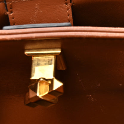 Valentino Garavani Denim Small Roman Stud The Handle Bag Light Denim Selleria 12 of 12