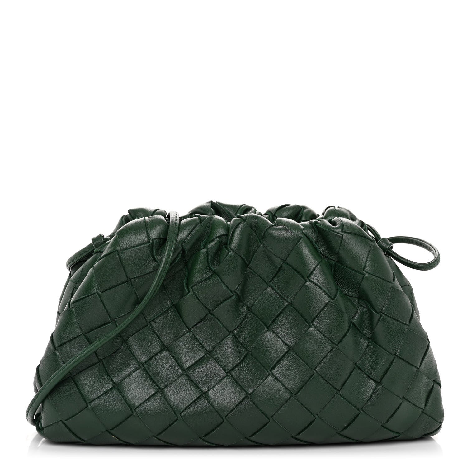 Bottega Veneta Nappa Intrecciato The Mini Pouch Raintree 1 of 9