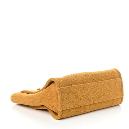 Chanel Lurex Canvas Small Deauville Tote Yellow 4 of 9