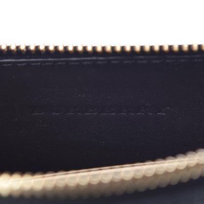 Burberry House Check Derby Peyton Crossbody Clutch Bag Black 7 of 9