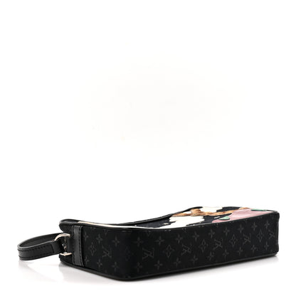Louis Vuitton Satin Mini Monogram Conte De Fees Pochette Black 4 of 10