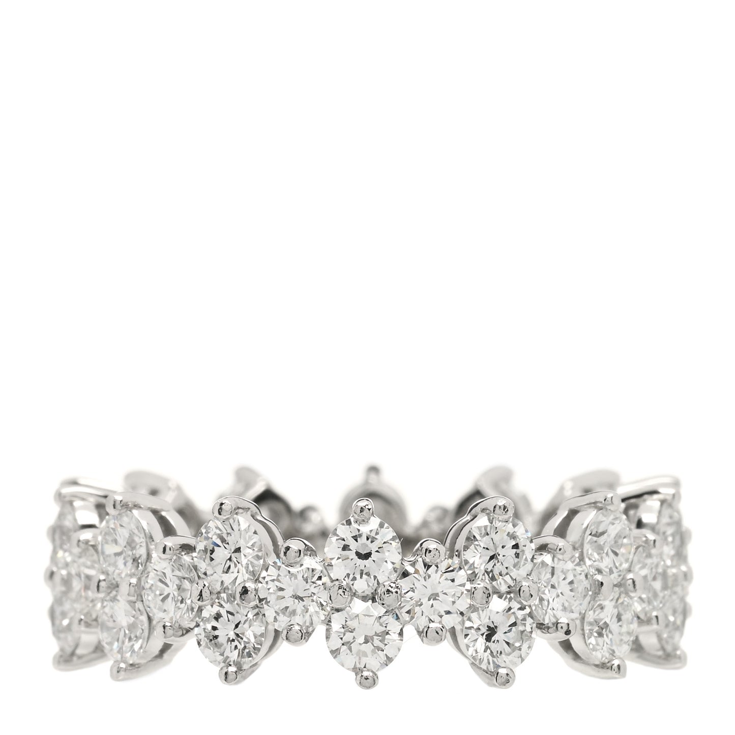Platinum Diamond Aria Eternity Ring 50 5.25