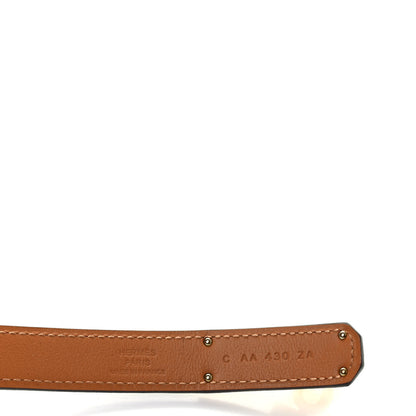 Hermes Epsom Kelly Belt Black 3 of 6