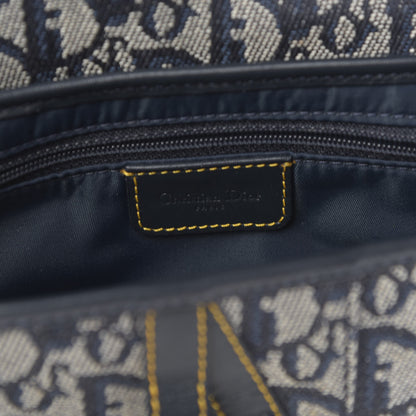 Christian Dior Monogram Saddle Bag Blue 6 of 11