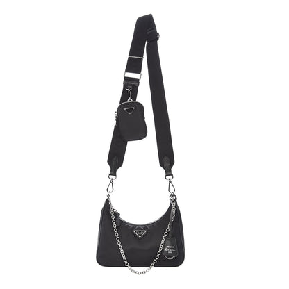 Prada Nylon Re-Edition 2005 Shoulder Bag Black 1 of 12