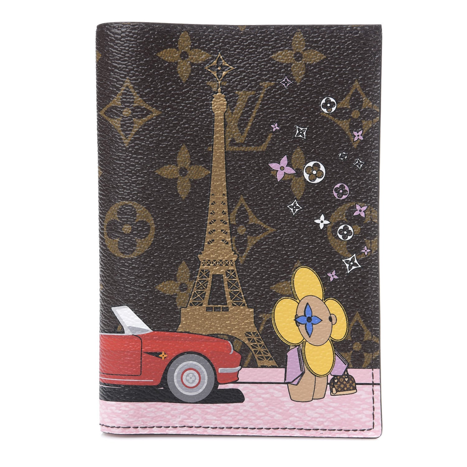 Louis Vuitton Monogram 2019 Christmas Animation Passport Cover Rouge 1 of 6