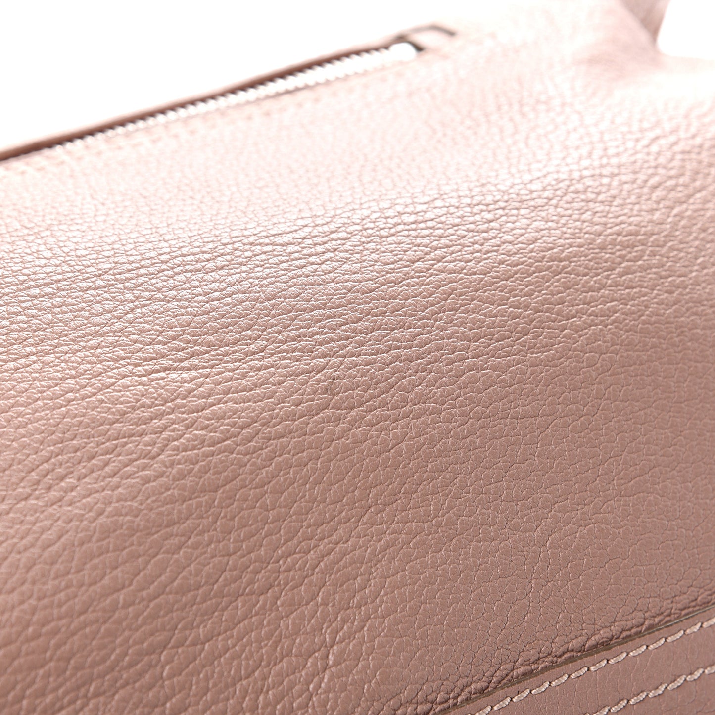 Sugar Goatskin Large Pandora Beige