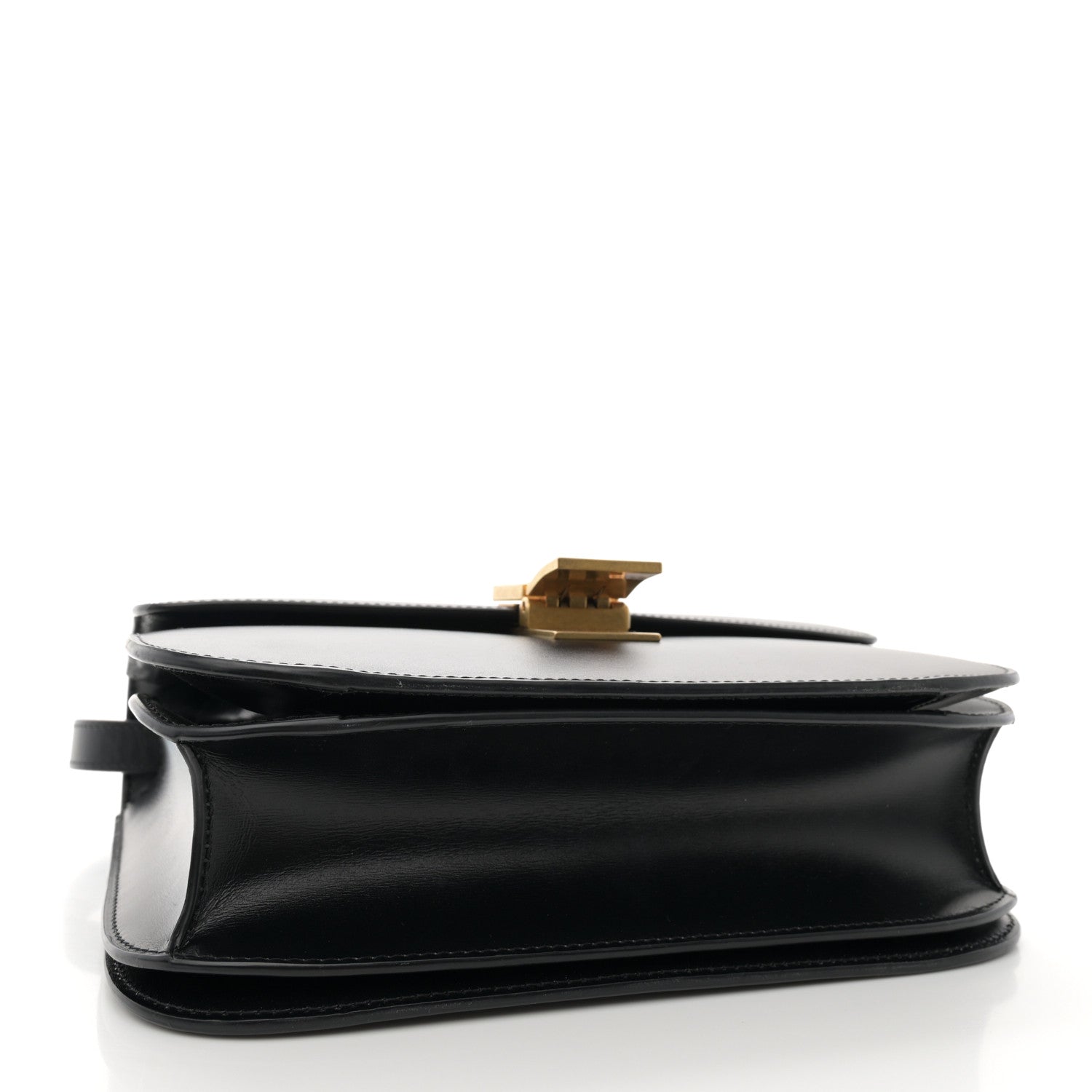 Celine Box Calfskin Medium Classic Box Flap Bag Black 4 of 13