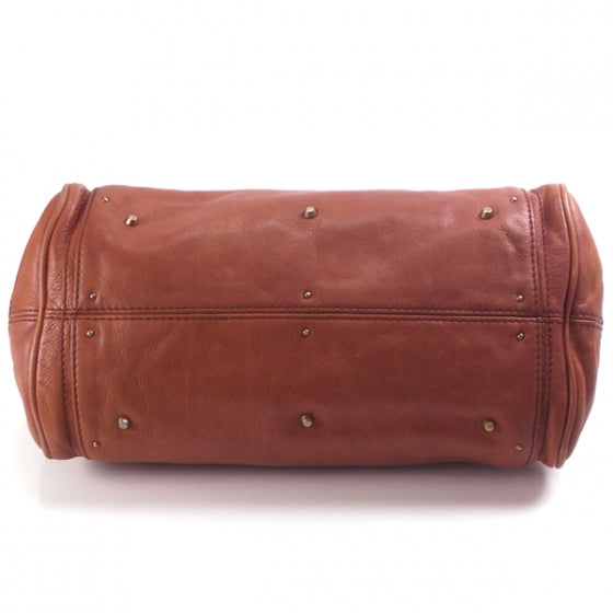 Chloe Leather Paddington Tote Brown 4 of 17