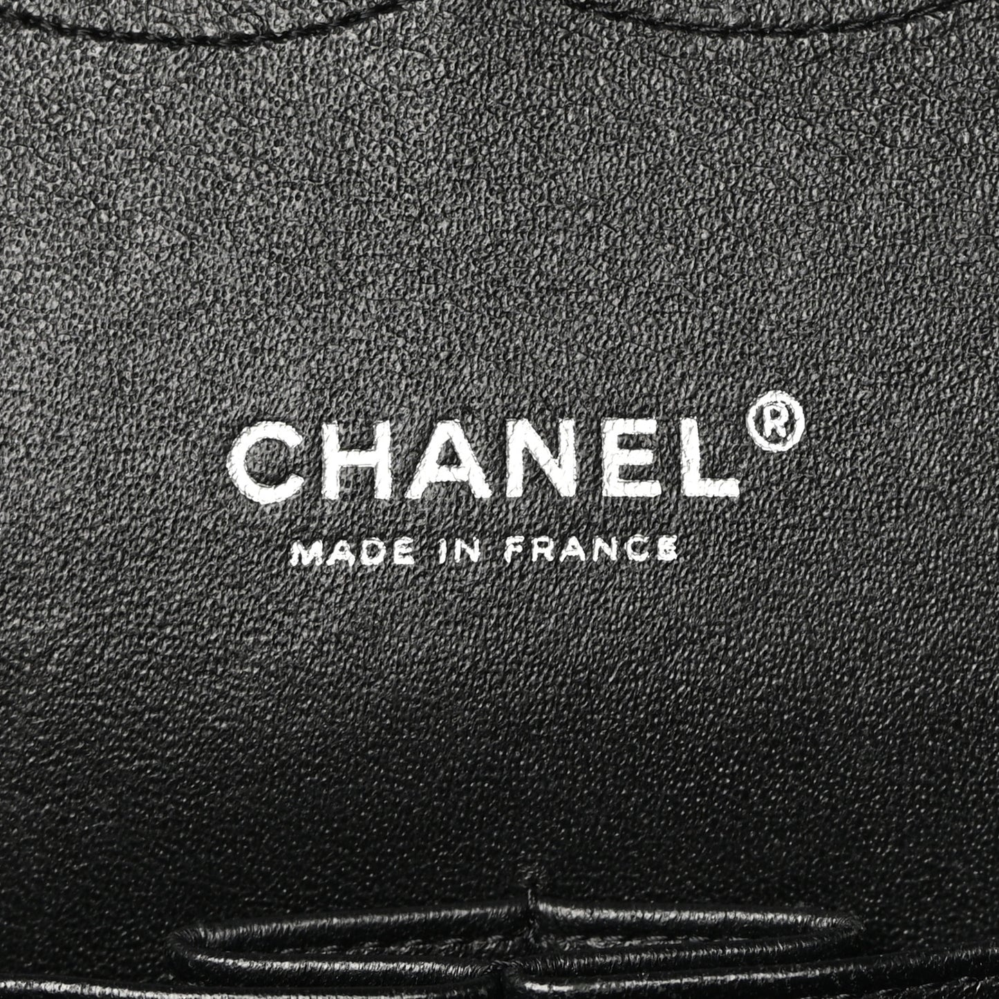 Patent Quilted Maxi Double Flap Black