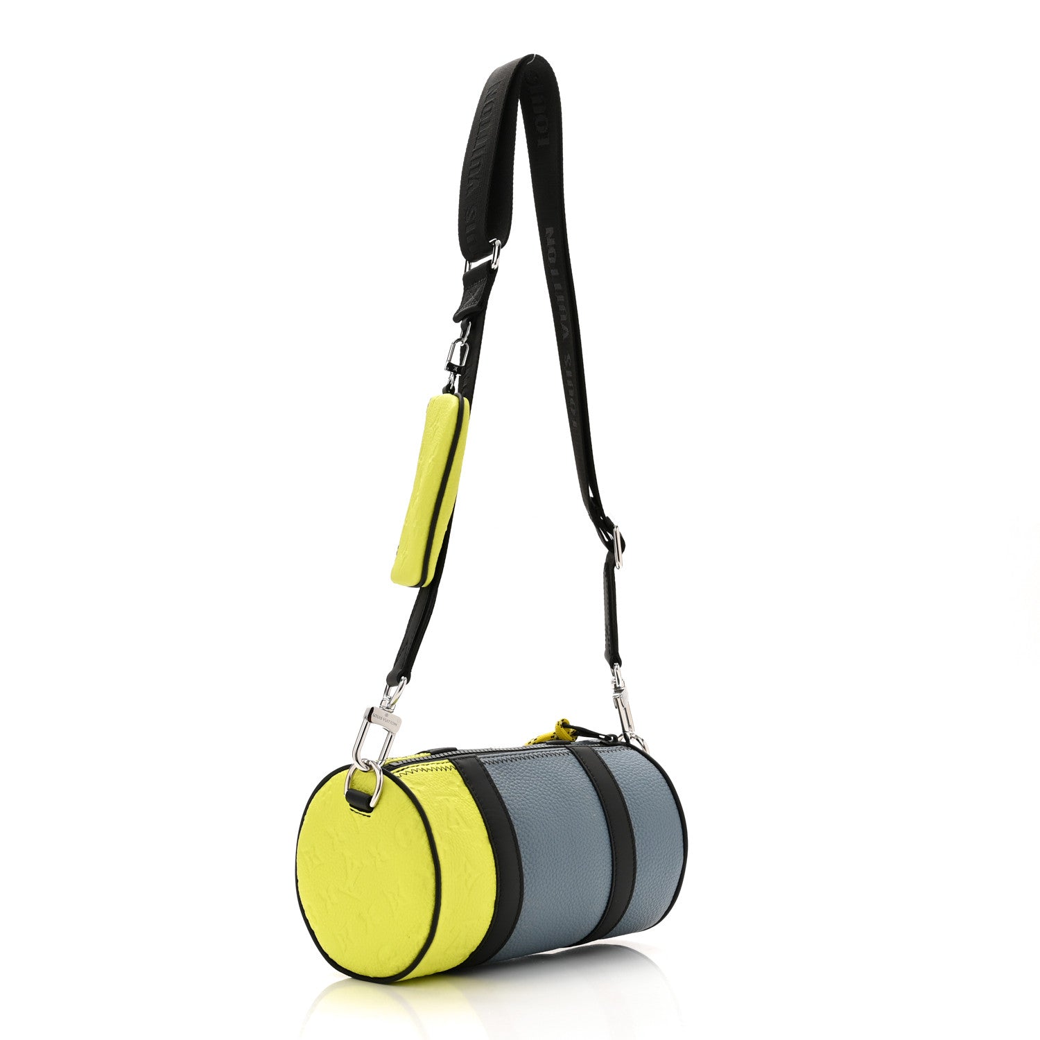 Louis Vuitton Taurillon Polochon Yellow 3 of 11