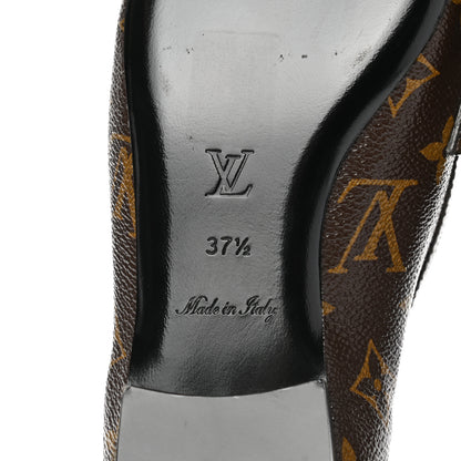 Louis Vuitton Monogram Upper Case Flat Loafer 37.5 6 of 9