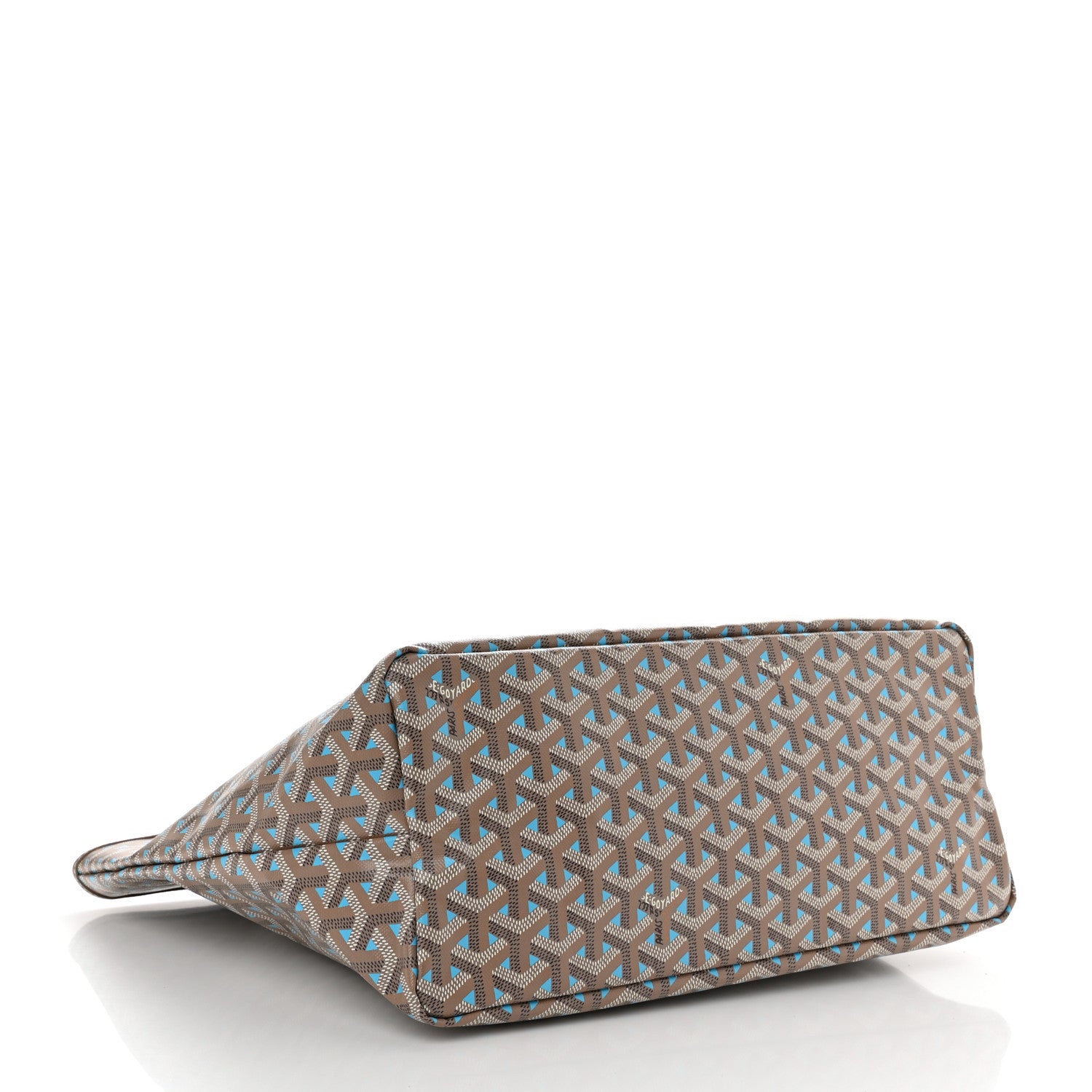 Goyard Goyardine Saint Louis Claire Voie PM Grege Turquoise 5 of 12