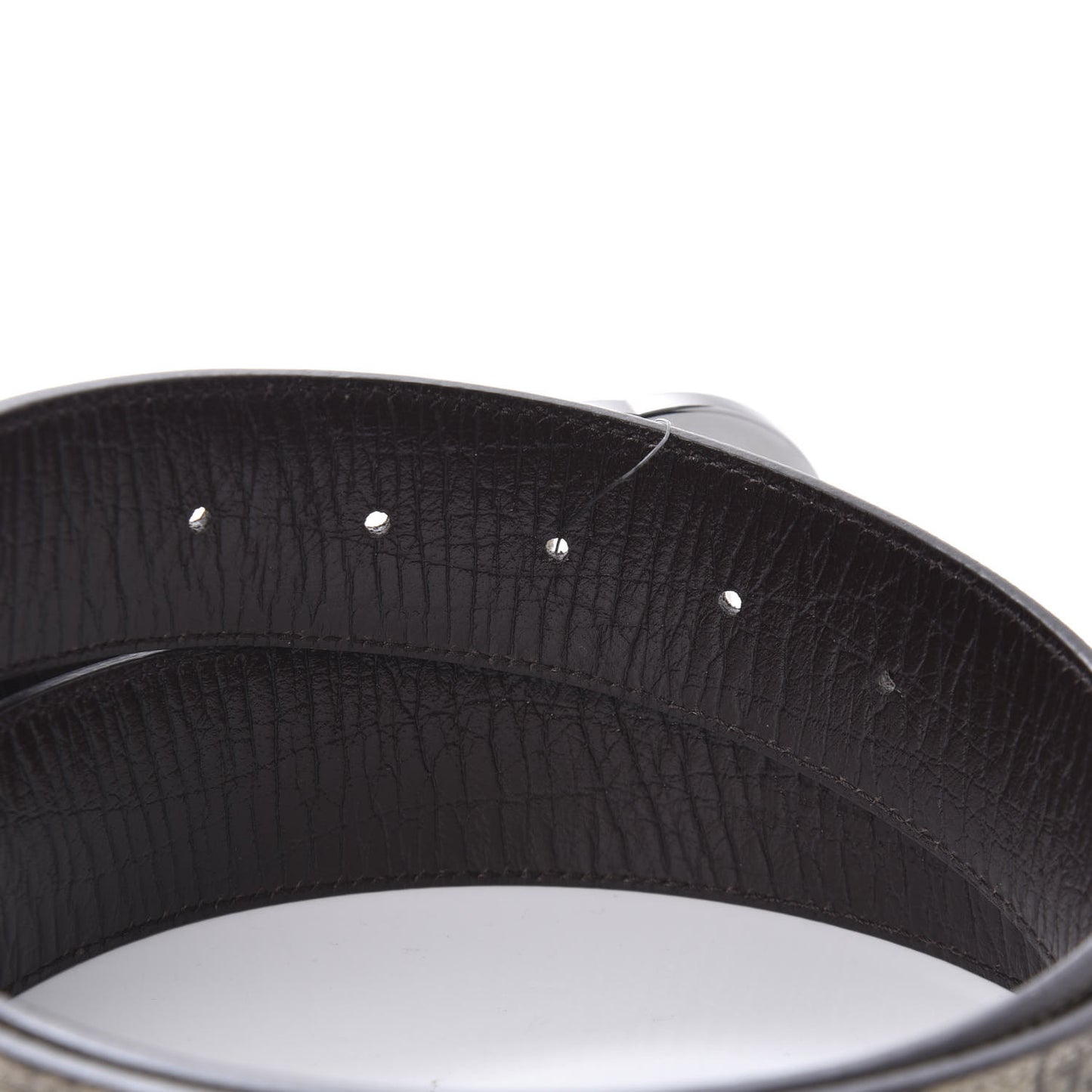 GG Plus Monogram Interlocking G Belt 100 40 Dark Brown