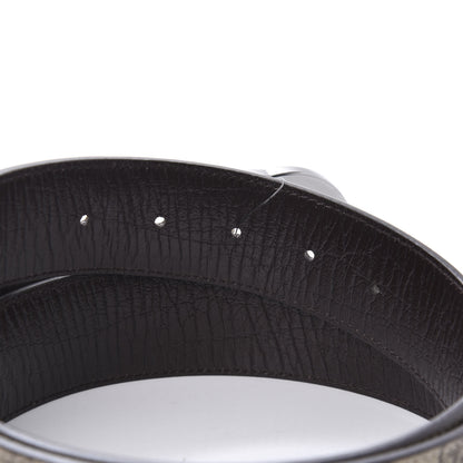 Gucci GG Plus Monogram Interlocking G Belt 100 40 Dark Brown 4 of 5