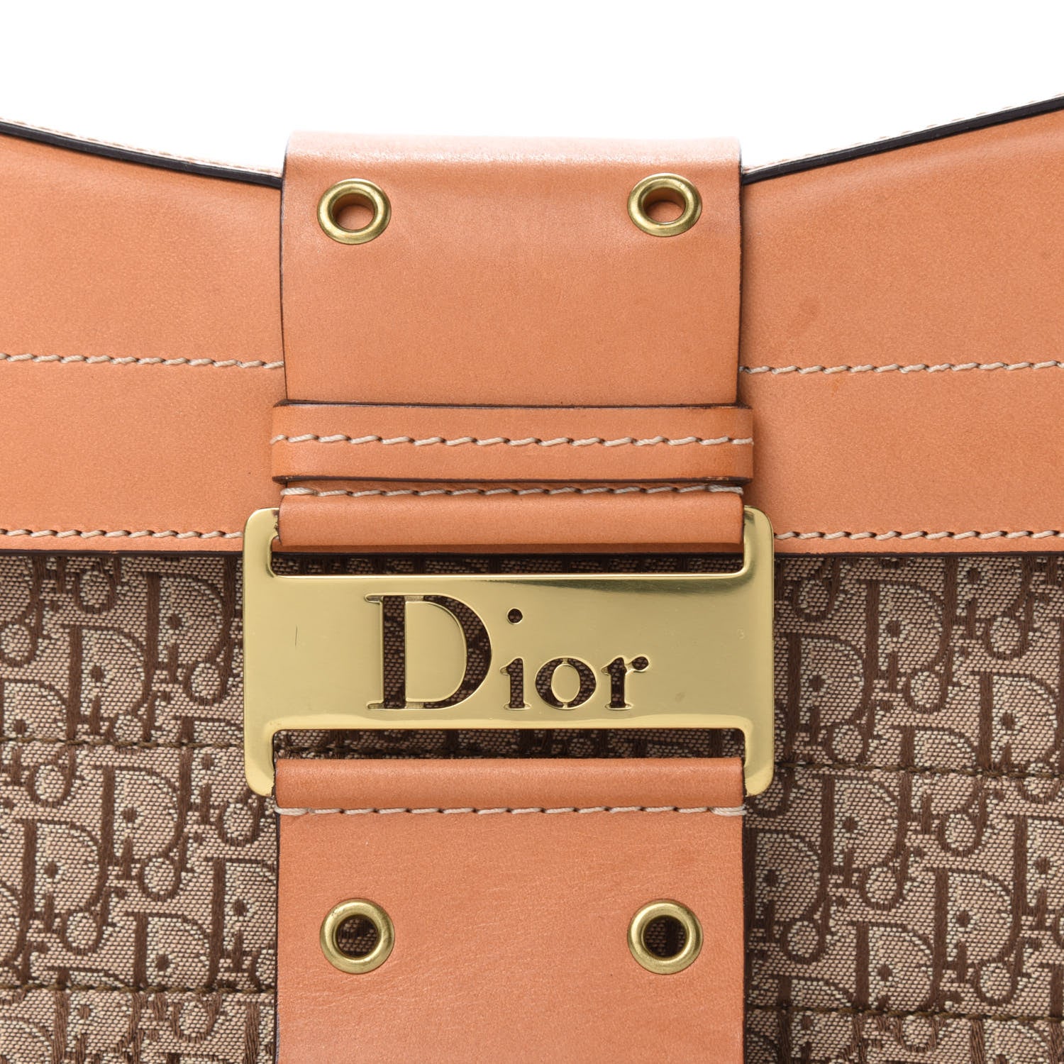 Christian Dior Monogram Street Chic Shoulder Bag Beige 12 of 12