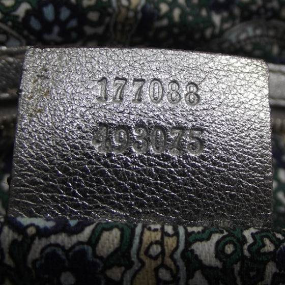 Leather Large Indy Silver